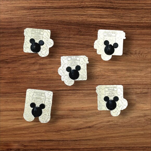 5 Mickey Mouse Disney Parks Trading Pins, Plus 2 Bonus Pins - Picture 2 of 2
